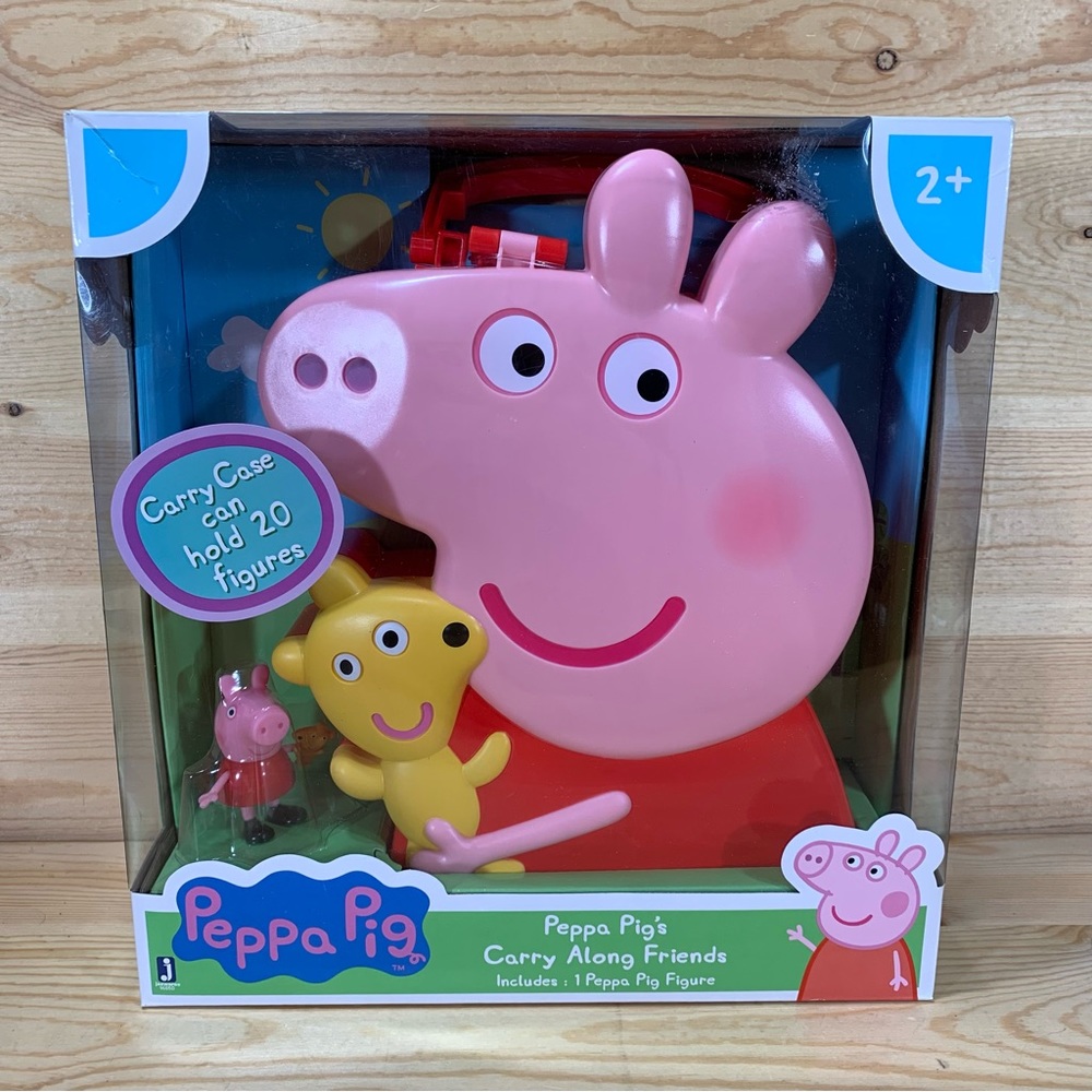 NEW Peppa Pig Carry Along Friends Carry Case
1 Peppa Pig Figure holds 20 figures